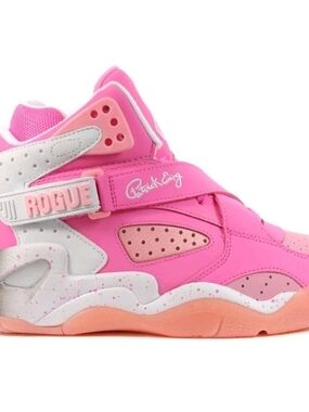Rogue Men's High-Top Sneakers in Pink